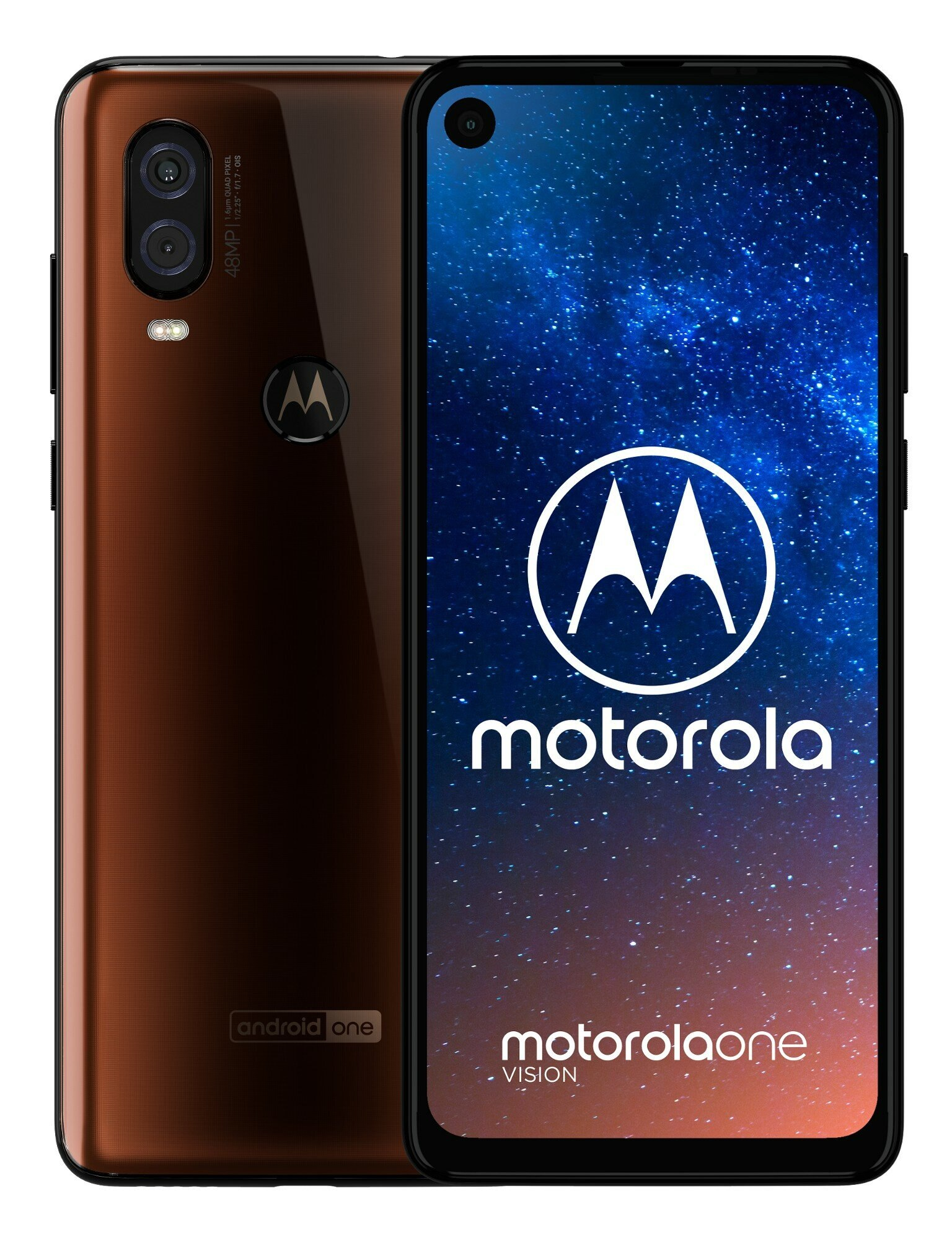 Smartfon MOTOROLA One Vision Brązowy Gradient PAFB0009PL