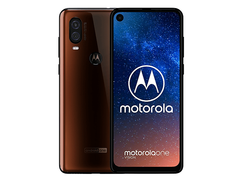 MOTOROLA One Vision Brązowy Gradient PAFB0009PL