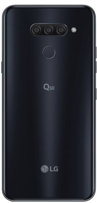 Smartfon LG Q60 Dual SIM Czarny