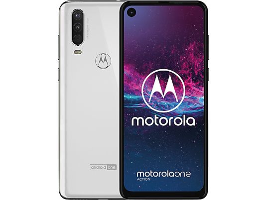 Smartfon MOTOROLA One Action Biały PAFY0006PL