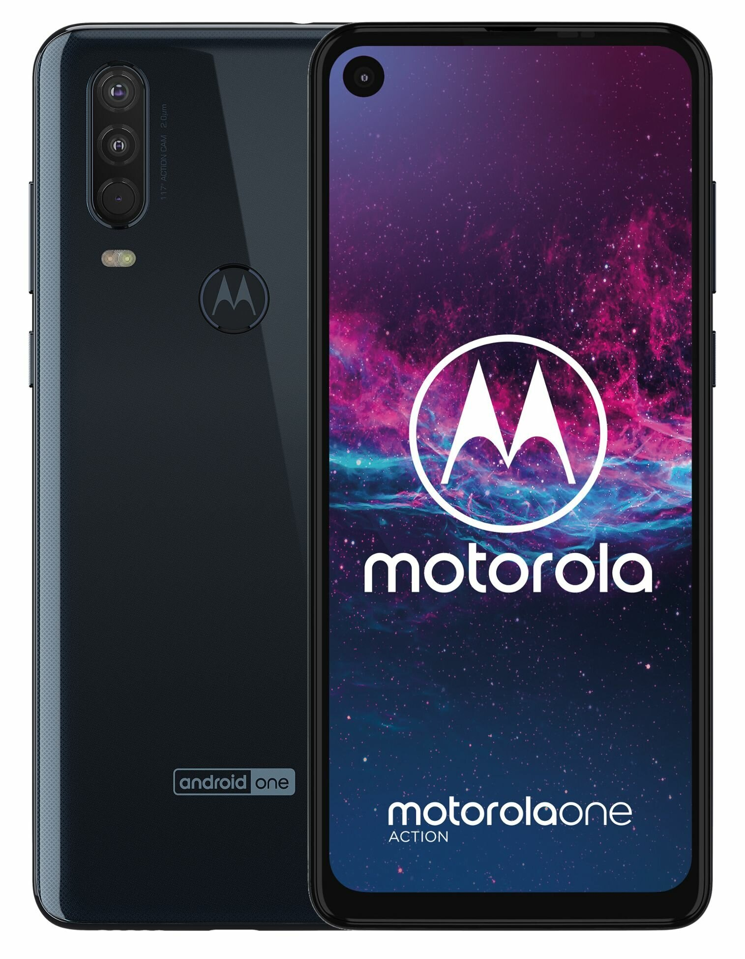 Smartfon MOTOROLA One Action Szary PAFY0005PL