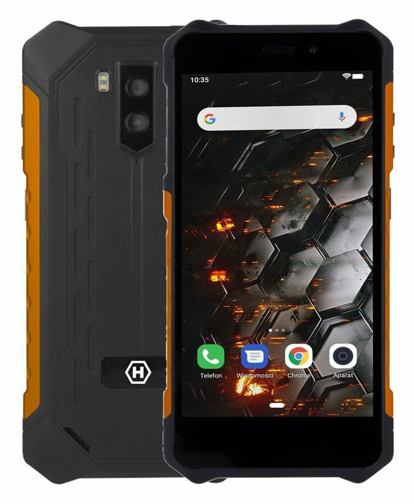 Smartfon HAMMER Iron 3 Pomarańczowy