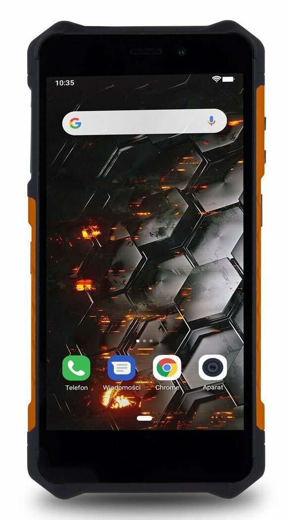 Smartfon HAMMER Iron 3 Pomarańczowy