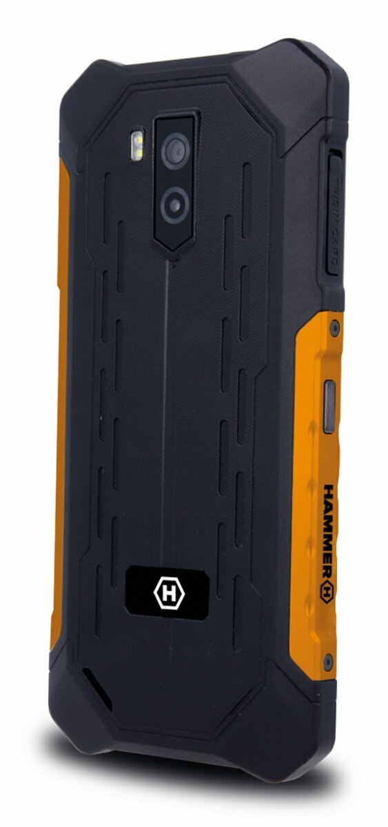 Smartfon HAMMER Iron 3 Pomarańczowy