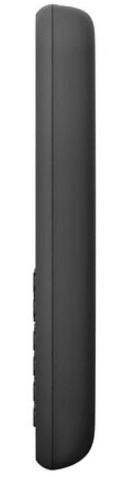 Widok z boku czarnego smartfona. Widoczne przyciski.