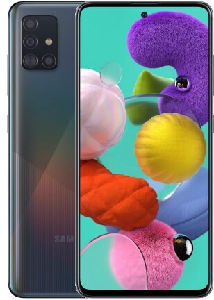 Smartfon SAMSUNG Galaxy A51 Czarny SM-A515FZKVEUE