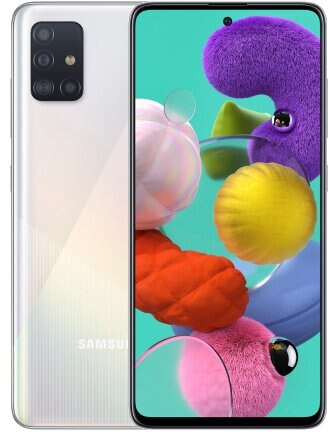 Smartfon SAMSUNG Galaxy A51 Biały SM-A515FZWVEUE