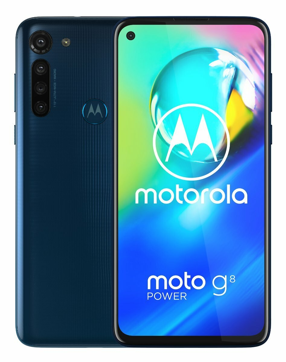 Smartfon MOTOROLA Moto G8 Power Niebieski