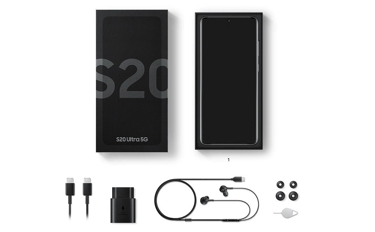 Smartfon SAMSUNG Galaxy S20 Ultra 5G 128GB Czarny SM-G988BZKDEUE