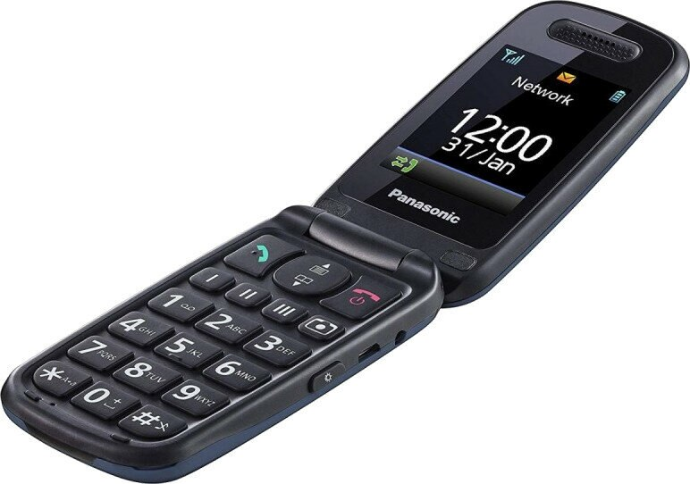 Telefon komórkowy PANASONIC KX-TU456EXCE Niebieski metaliczny