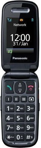 Telefon komórkowy PANASONIC KX-TU456EXRE Czerwony