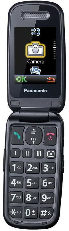 Telefon komórkowy PANASONIC KX-TU466EXBE Czarny