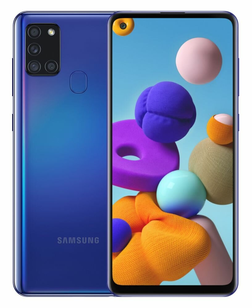 Smartfon SAMSUNG Galaxy A21s Niebieski SM-A217FZBNEUE