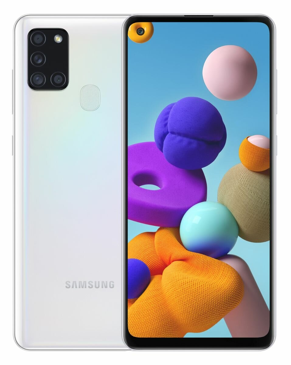 Smartfon SAMSUNG Galaxy A21s Biały SM-A217FZWNEUE