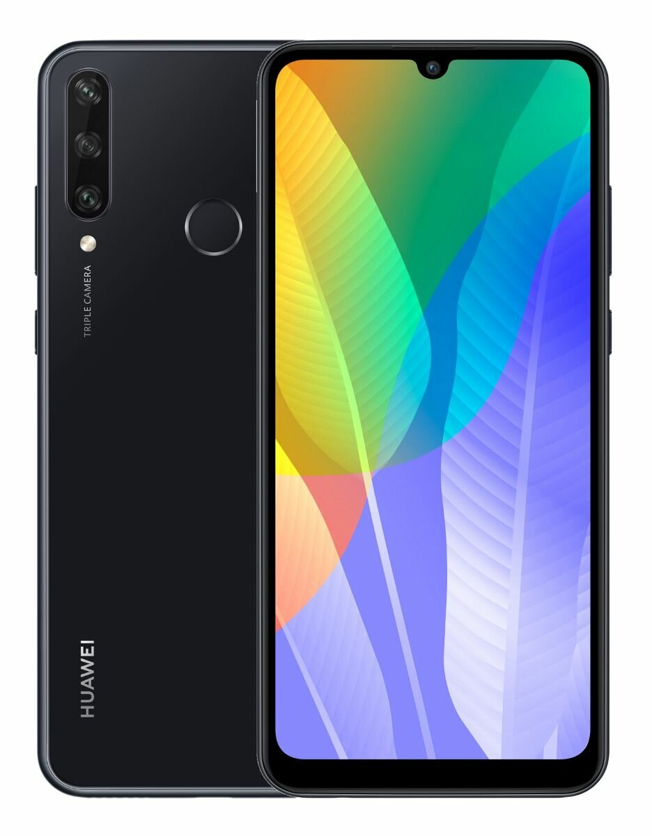 Smartfon HUAWEI Y6p Czarny