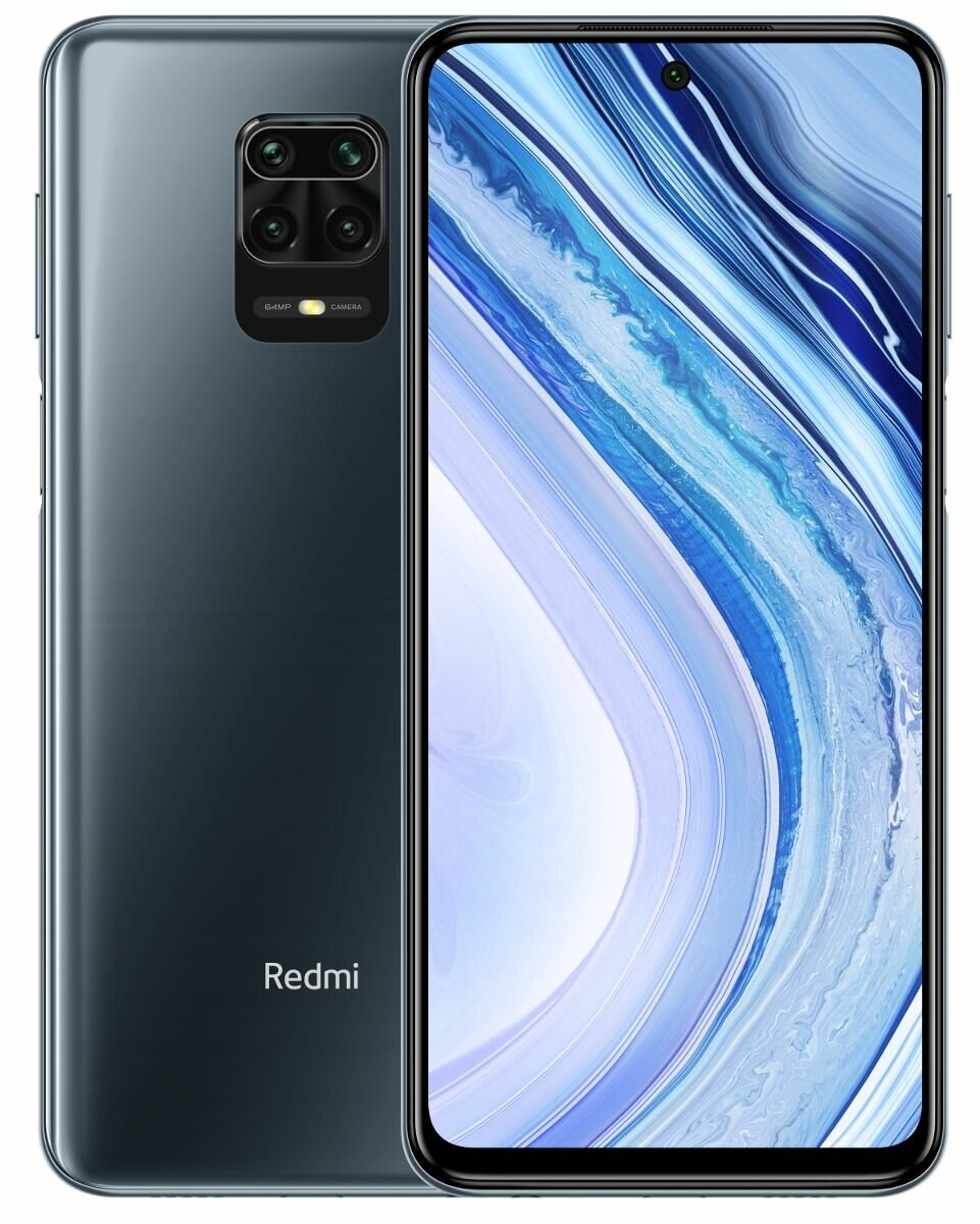 Smartfon XIAOMI Redmi Note 9 Pro 6GB/64GB Szary