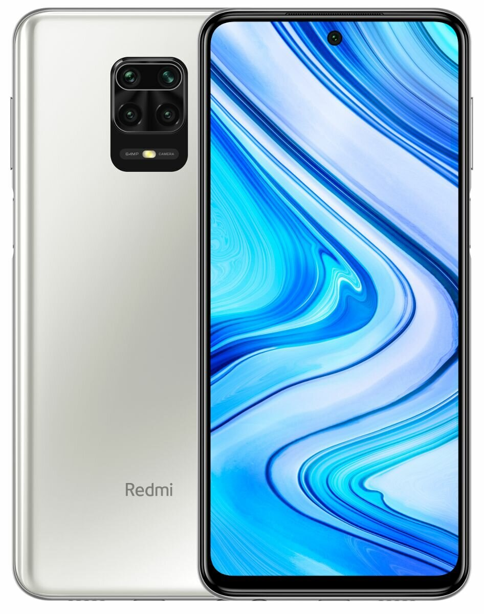 Smartfon XIAOMI Redmi Note 9 Pro 6GB/128GB Biały