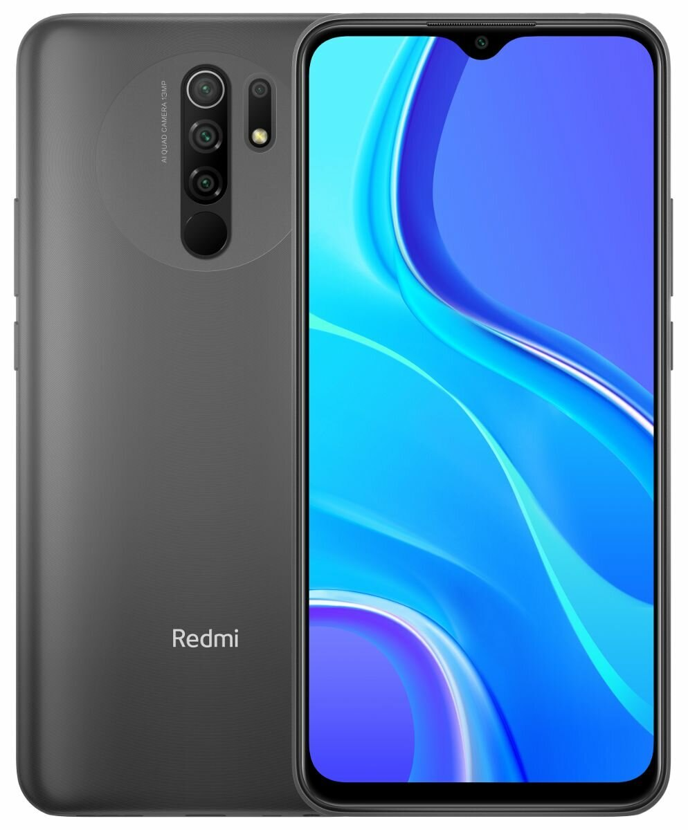 Smartfon XIAOMI Redmi 9 4/64GB Szary