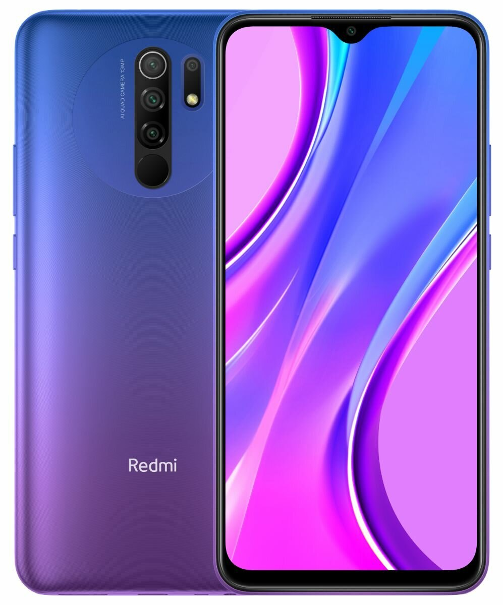 Smartfon XIAOMI Redmi 9 4/64GB Purpurowy