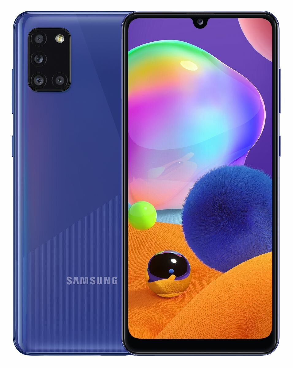 Smartfon SAMSUNG Galaxy A31 Niebieski SM-A315GZBUEUE