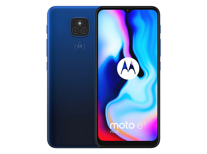 MOTOROLA Moto E7 Plus Niebieski