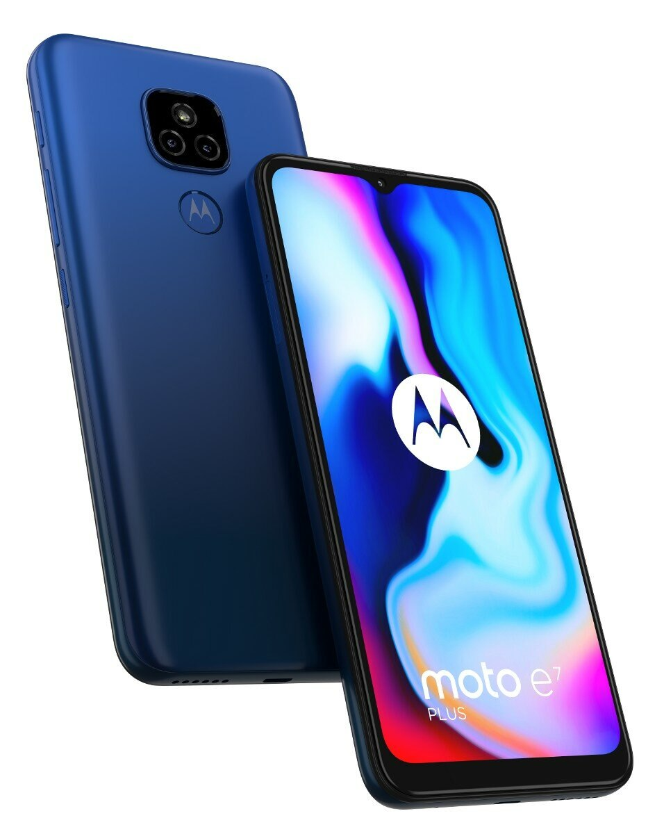 Smartfon MOTOROLA Moto E7 Plus Niebieski