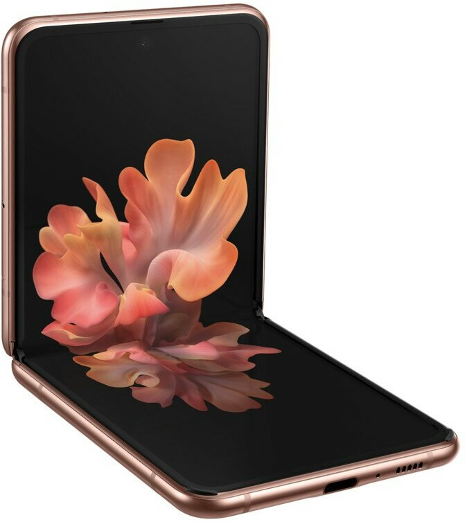 Smartfon SAMSUNG Galaxy Z Flip 5G Miedziany SM-F707BZNAXEO