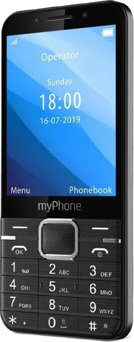 Telefon komórkowy MYPHONE Up Czarny