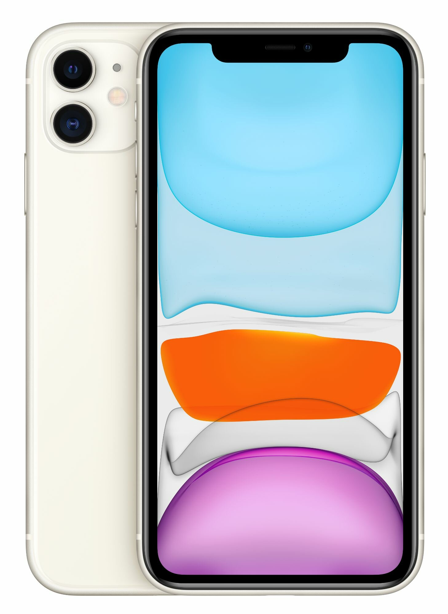 iPhone11 白 68GB Smartfon APPLE iPhone 11 64GB Biały MHDC3PM/A | MediaMarkt