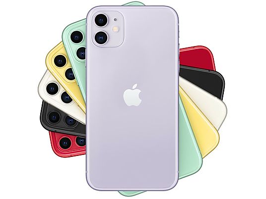 Smartfon APPLE iPhone 11 64GB Fioletowy MHDF3PM/A