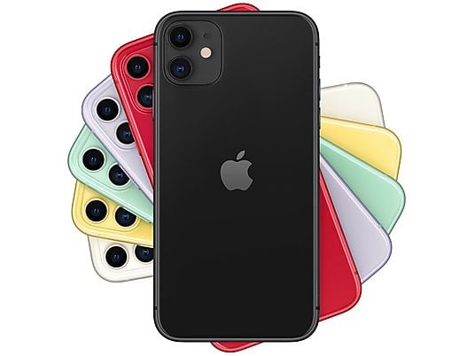 Smartfon APPLE iPhone 11 128GB Czarny MHDH3PM/A