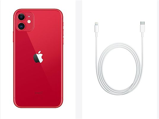 Smartfon APPLE iPhone 11 128GB (PRODUCT)RED MHDK3PM/A