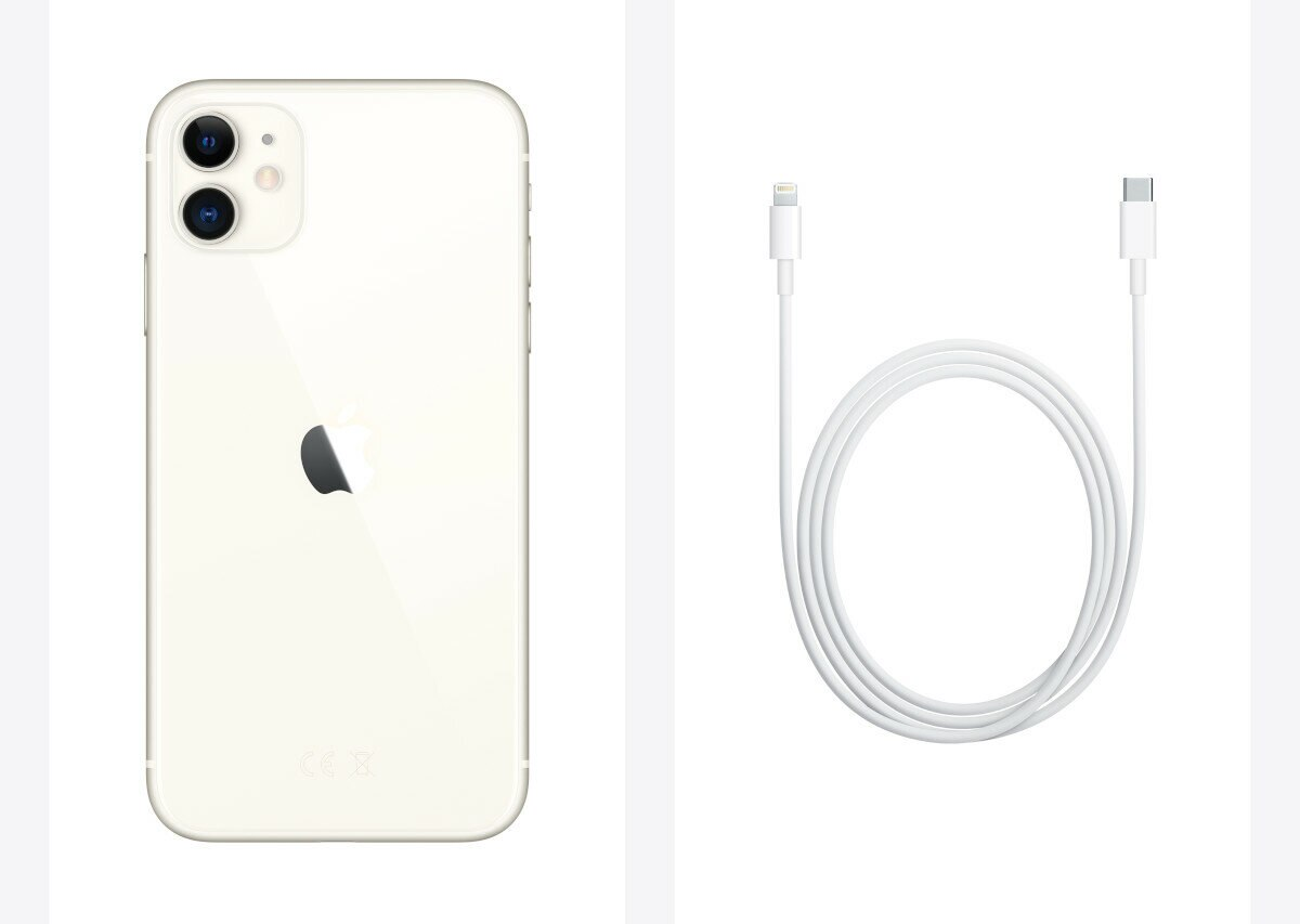 Smartfon APPLE iPhone 11 256GB Biały MHDQ3PM/A | MediaMarkt