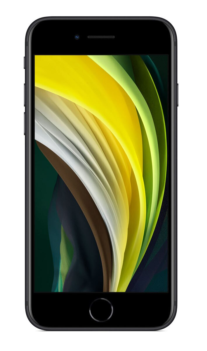 Smartfon APPLE iPhone SE 128GB Czarny MHGT3PM/A