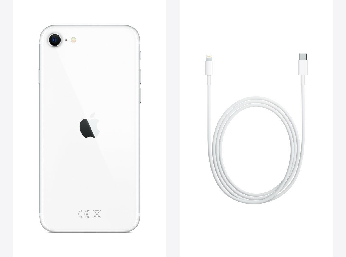 Smartfon APPLE iPhone SE 128GB Biały MHGU3PM/A