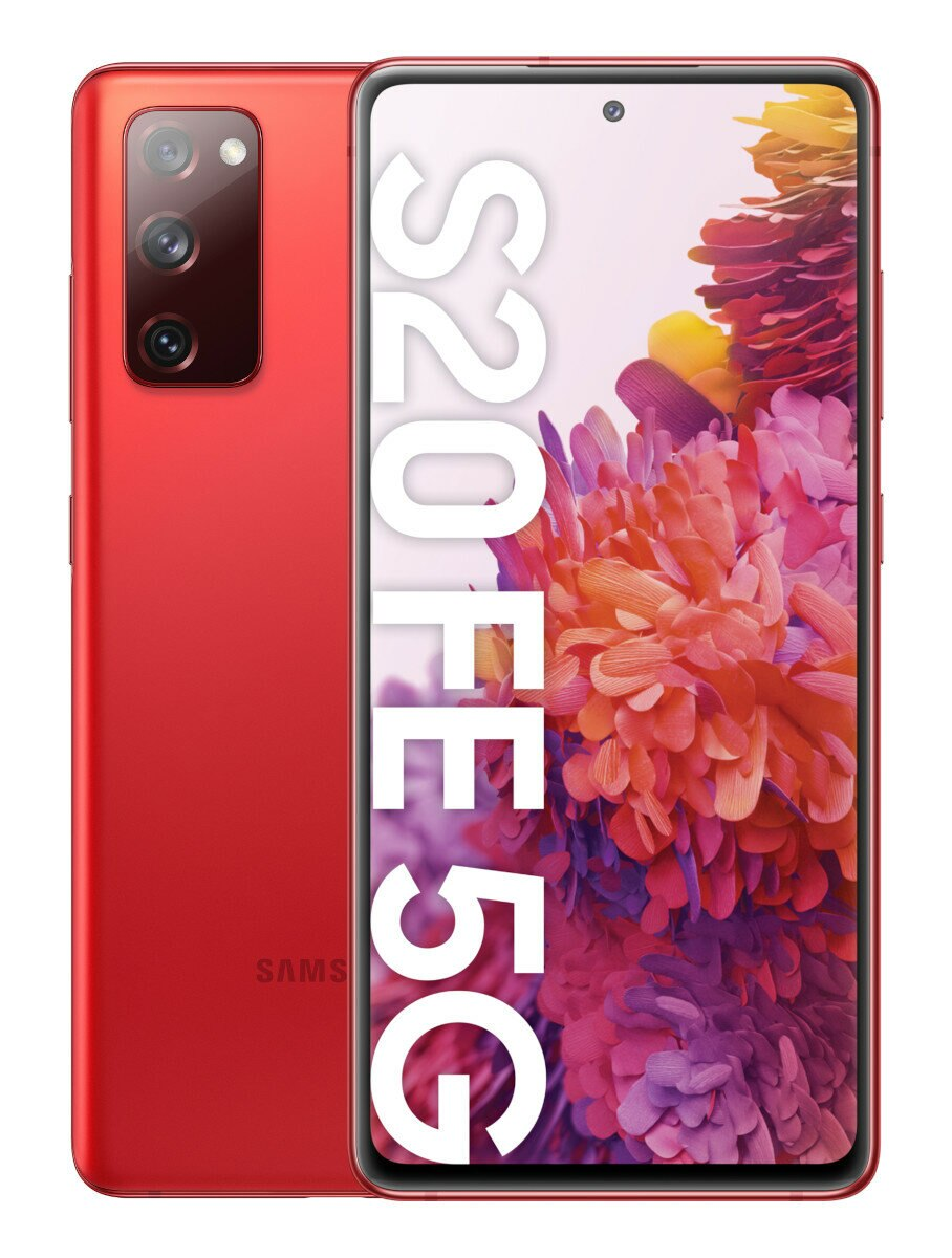 Smartfon SAMSUNG Galaxy S20 FE 5G 8/256GB Czerwony SM-G781BZRHEUE