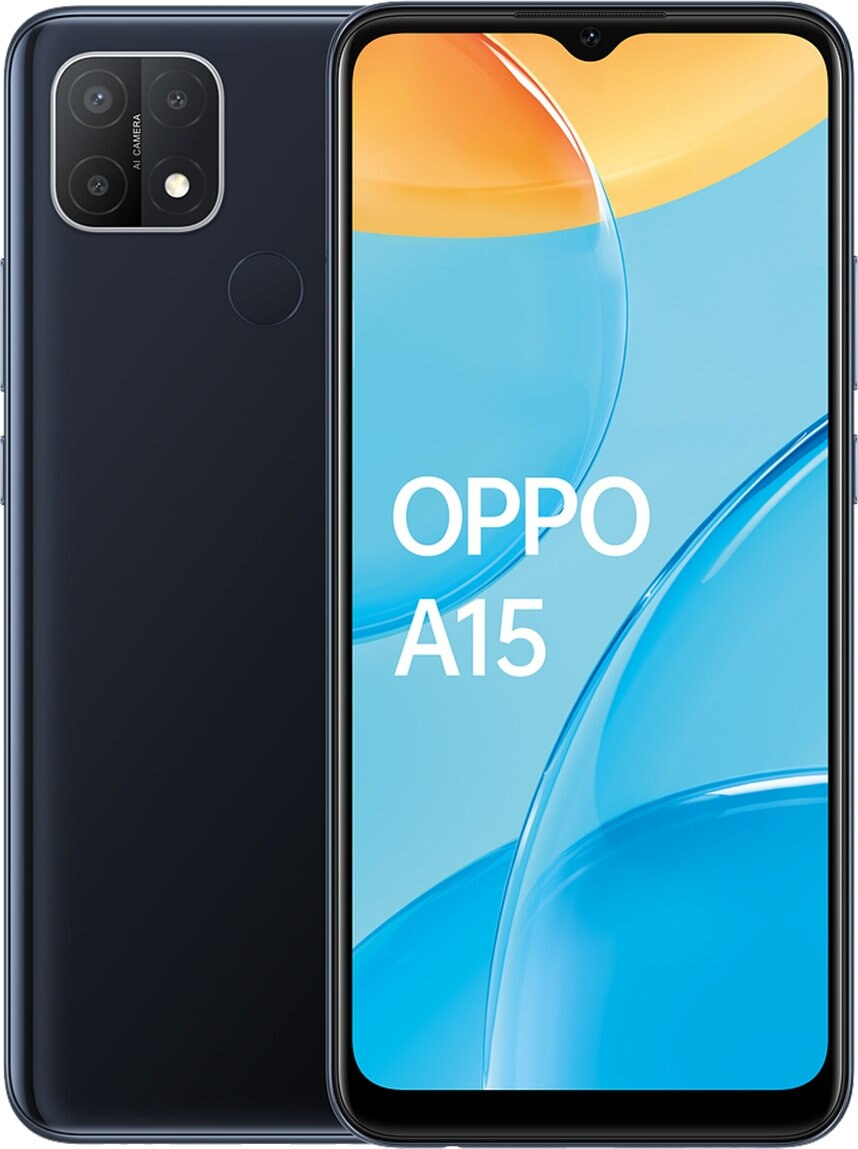 Smartfon OPPO A15 Czarny