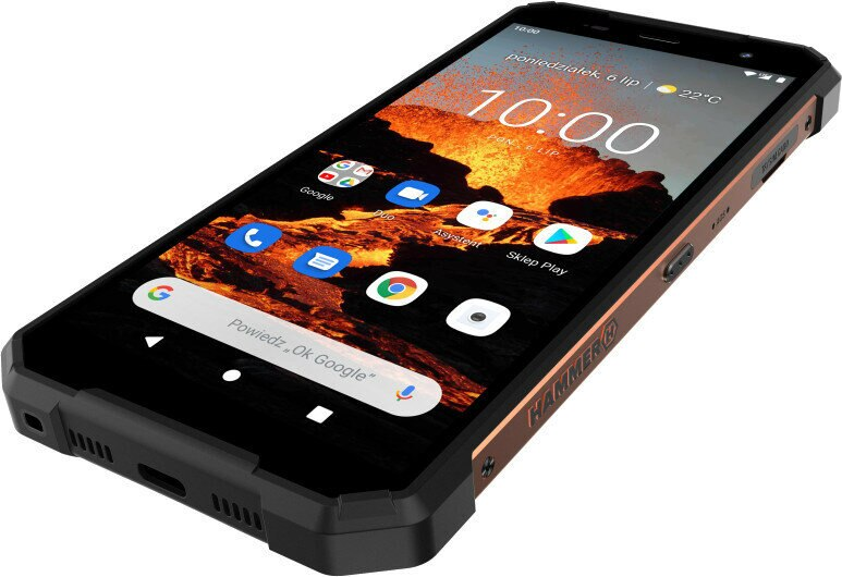 Smartfon HAMMER Explorer Pro Pomarańczowy
