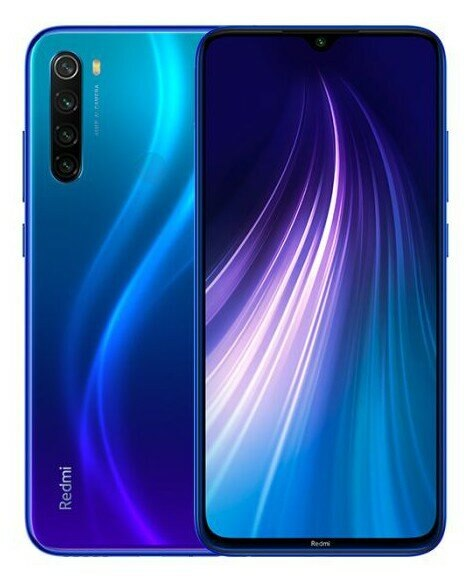 Smartfon XIAOMI Redmi Note 8 4GB/64GB Niebieski (Neptune Blue)