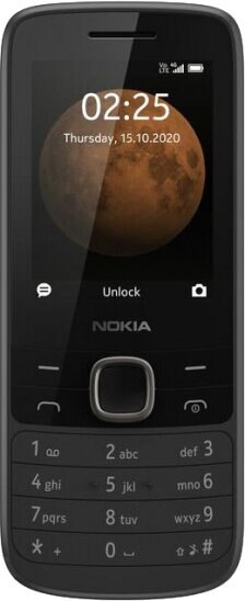 Telefon komórkowy NOKIA 225 4G TA-1316 DS PL Czarny