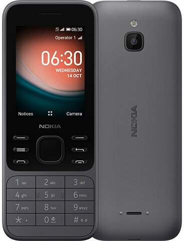 Telefon komórkowy NOKIA 6300 4G TA-1286 DS PL Ciemnoszary