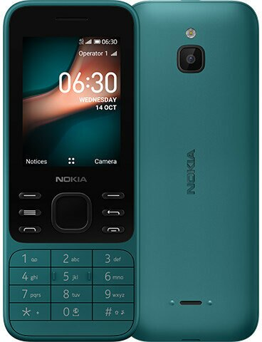 Telefon komórkowy NOKIA 6300 4G TA-1286 DS PL Niebieski (Cyan)