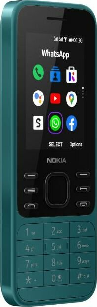 Telefon komórkowy NOKIA 6300 4G TA-1286 DS PL Niebieski (Cyan)