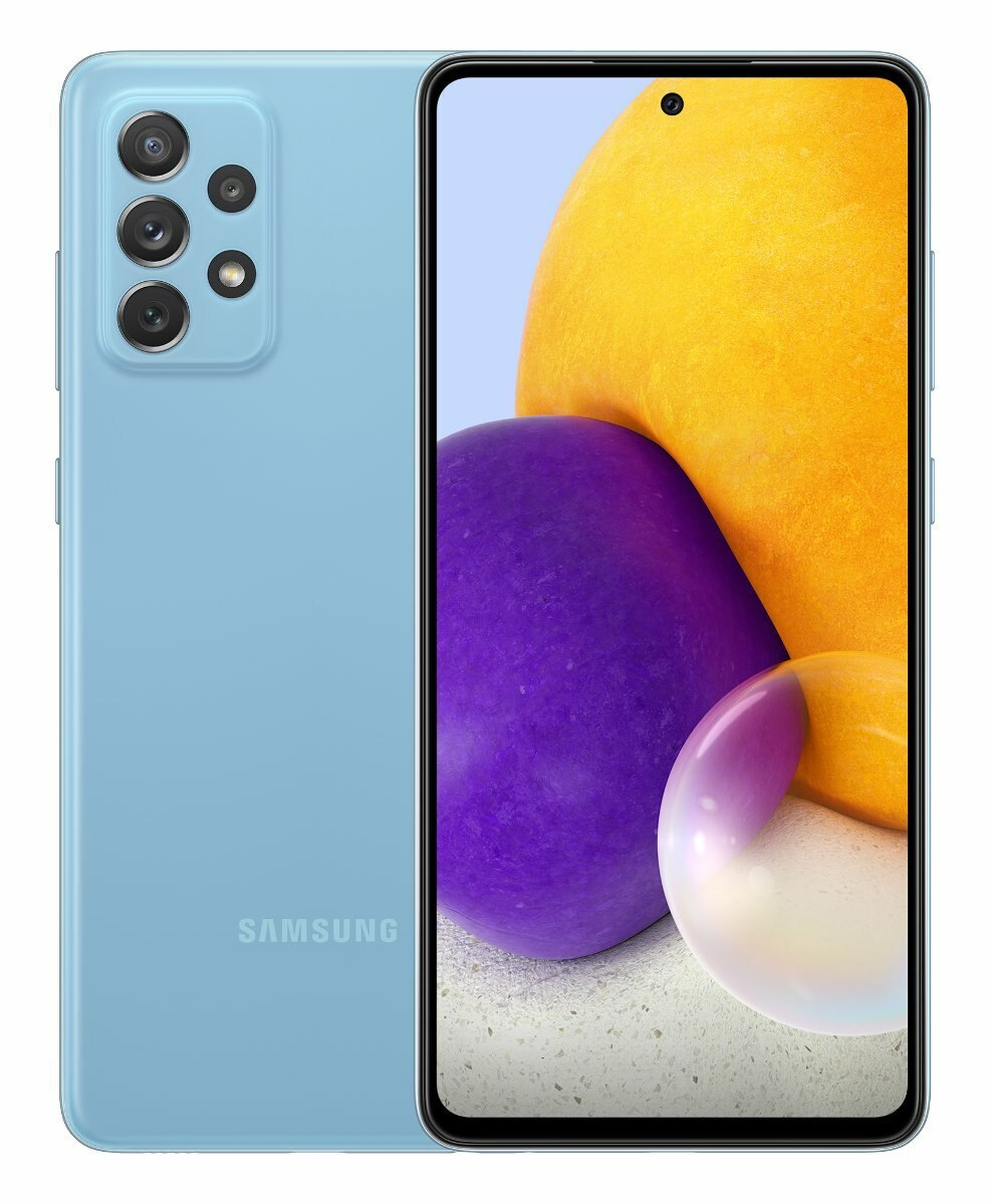 Smartfon SAMSUNG Galaxy A72 6GB+128GB Niebieski SM-A725FZBDEUE