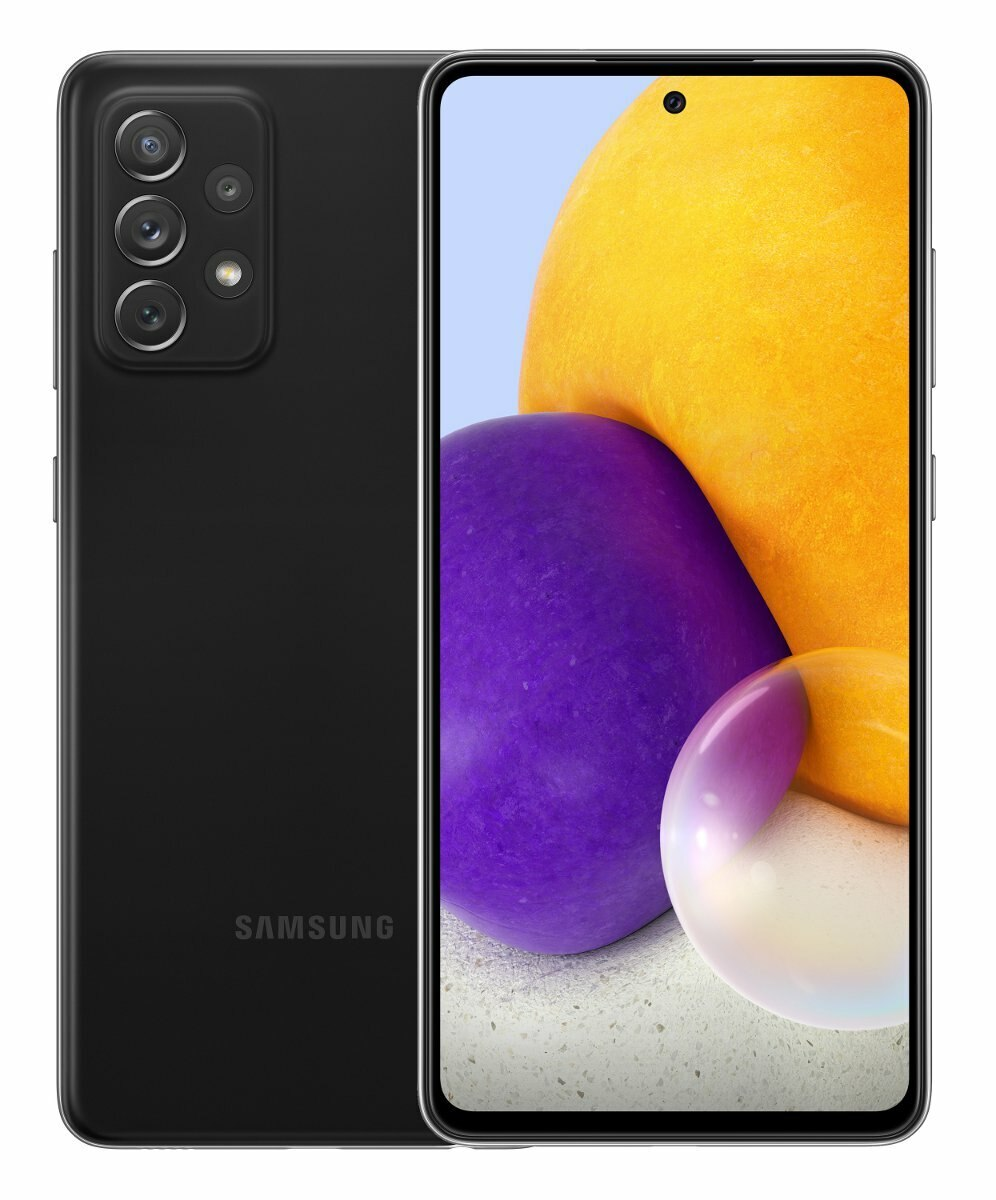 Smartfon SAMSUNG Galaxy A72 6GB+128GB Czarny SM-A725FZKDEUE
