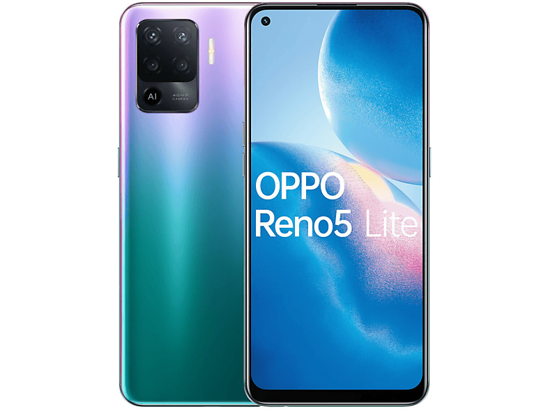 Smartfon OPPO Reno5 Lite 8GB+128GB Fioletowo-niebieski | MediaMarkt