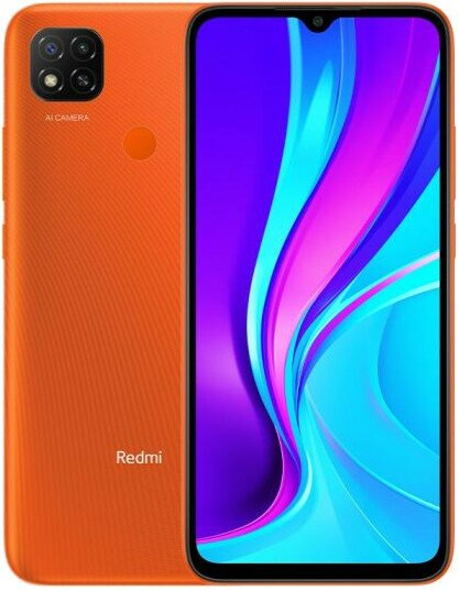 Smartfon XIAOMI Redmi 9C NFC 3/64GB Pomarańczowy (Sunrise Orange)