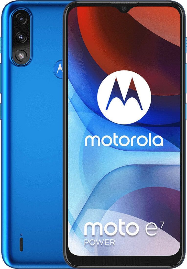 Smartfon MOTOROLA Moto E7 Power Niebieski (Tahiti Blue)