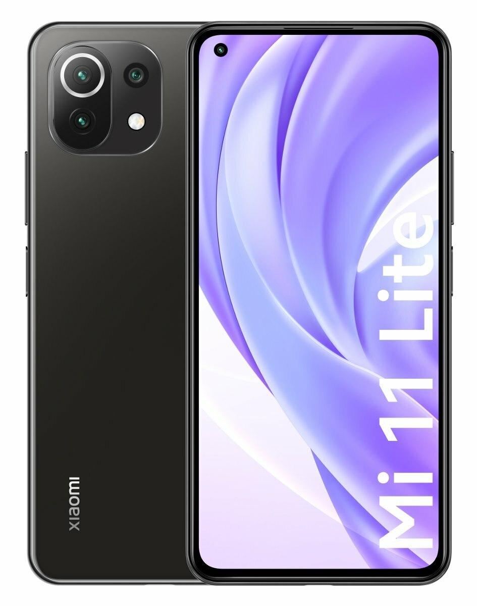 Smartfon XIAOMI Mi 11 Lite 6GB/128GB Czarny (Boba Black)