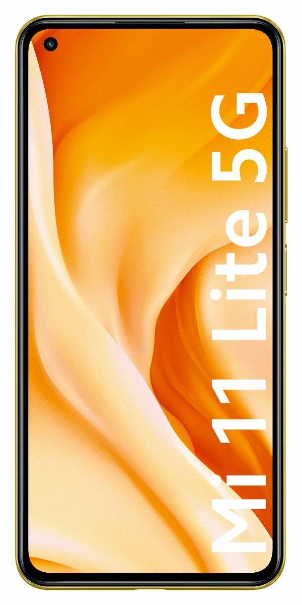 Smartfon XIAOMI Mi 11 Lite 5G 8GB/128GB Żółty (Citrus Yellow)